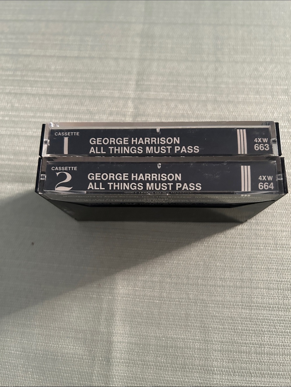 All Things Must Pass - Black Cassette Tape Set